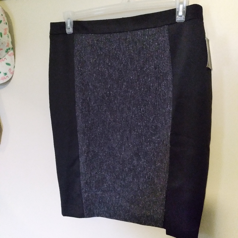 Two Tone Pencil Skirt